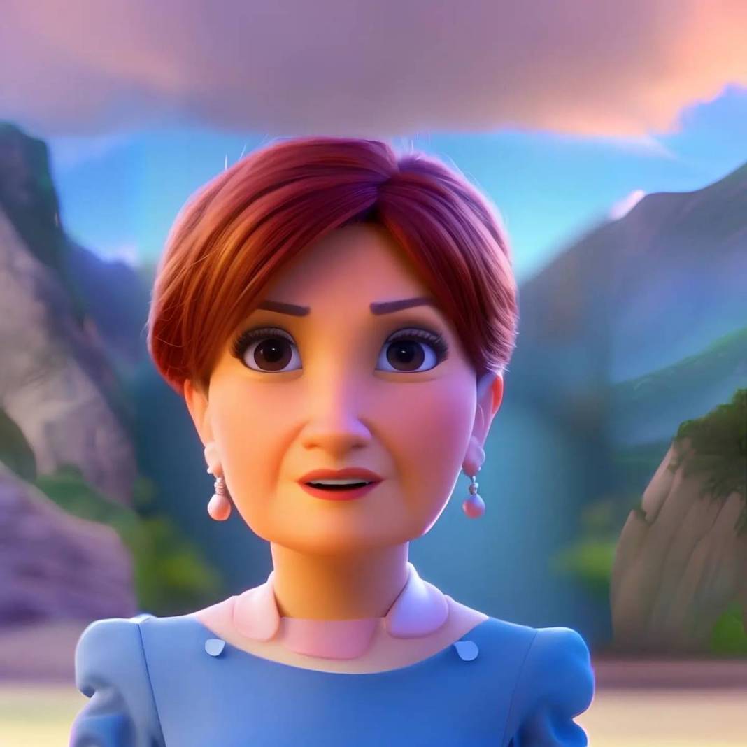 Siyasi liderler, çizgi film karakteri oldu! Yapay zeka ile siyasetin 'Disney' hali 7